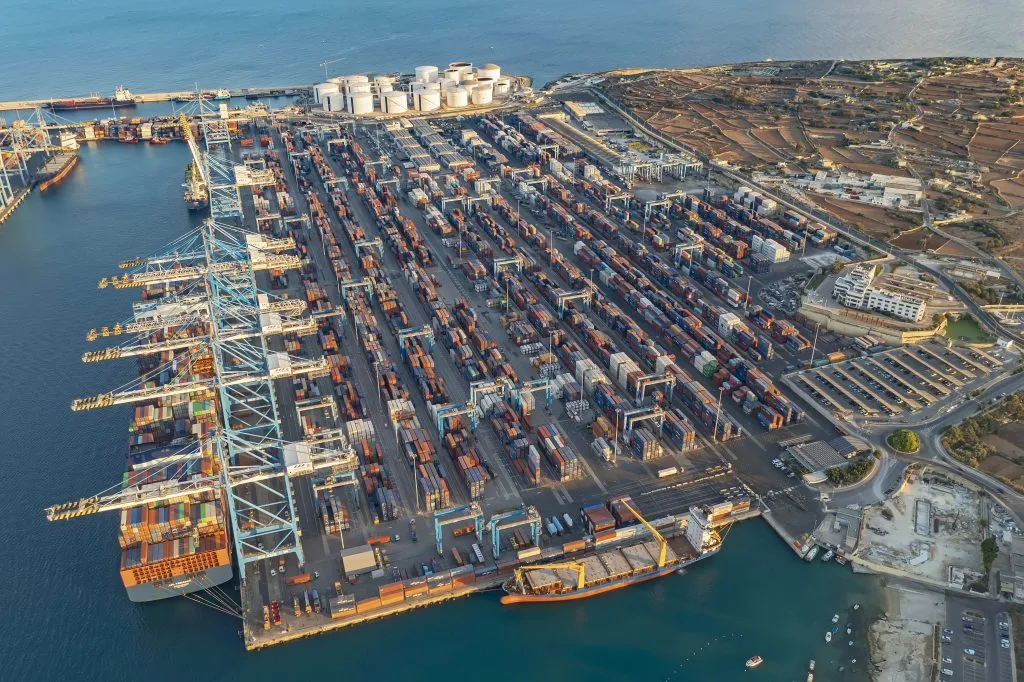 malta freeport history