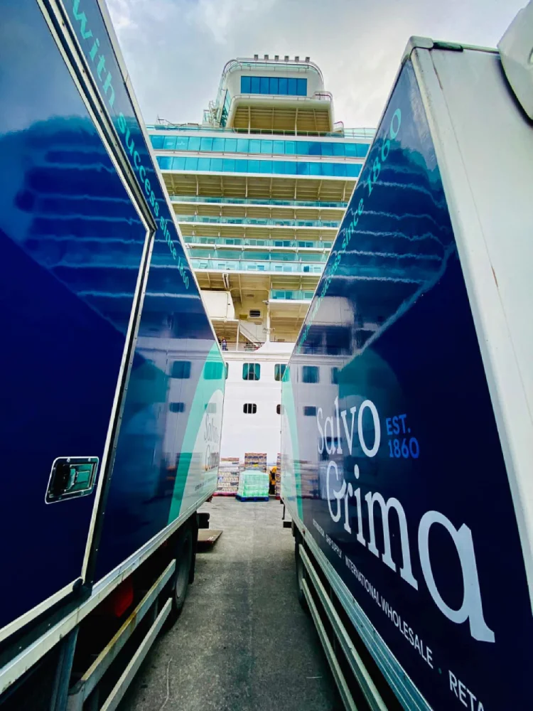 salvo grima trucks cruise ship