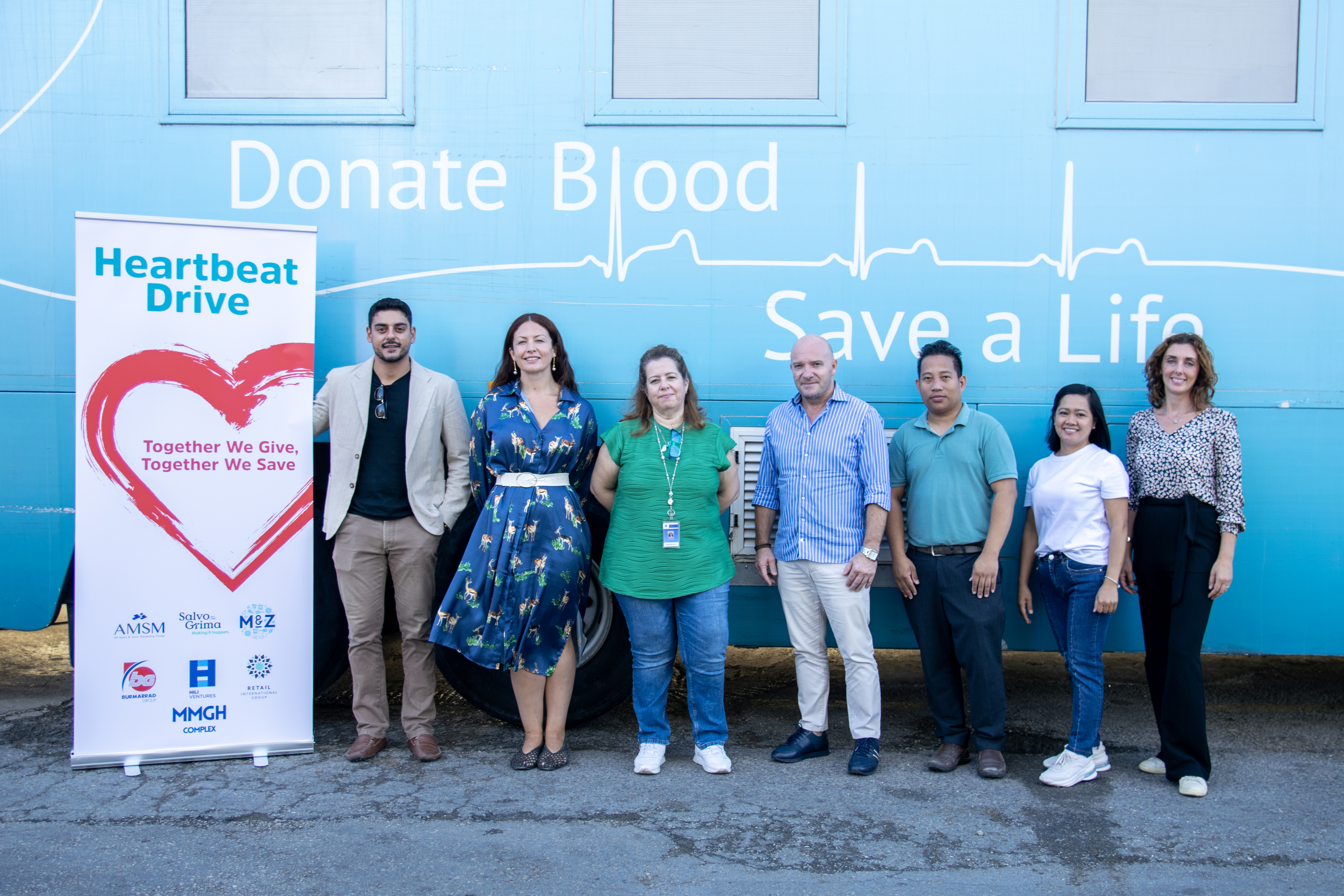 Blood drive 2025 by Salvo Grima and other big companies in Marsa